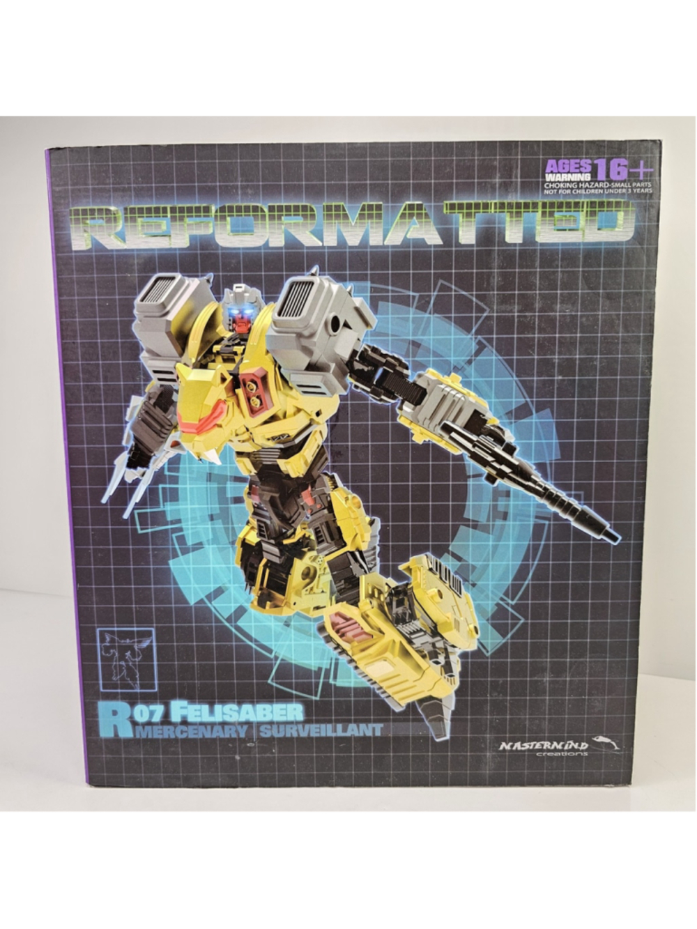 SEALED Mastermind Creations Reformatted R-07 Felisaber Mercenary Surveillant